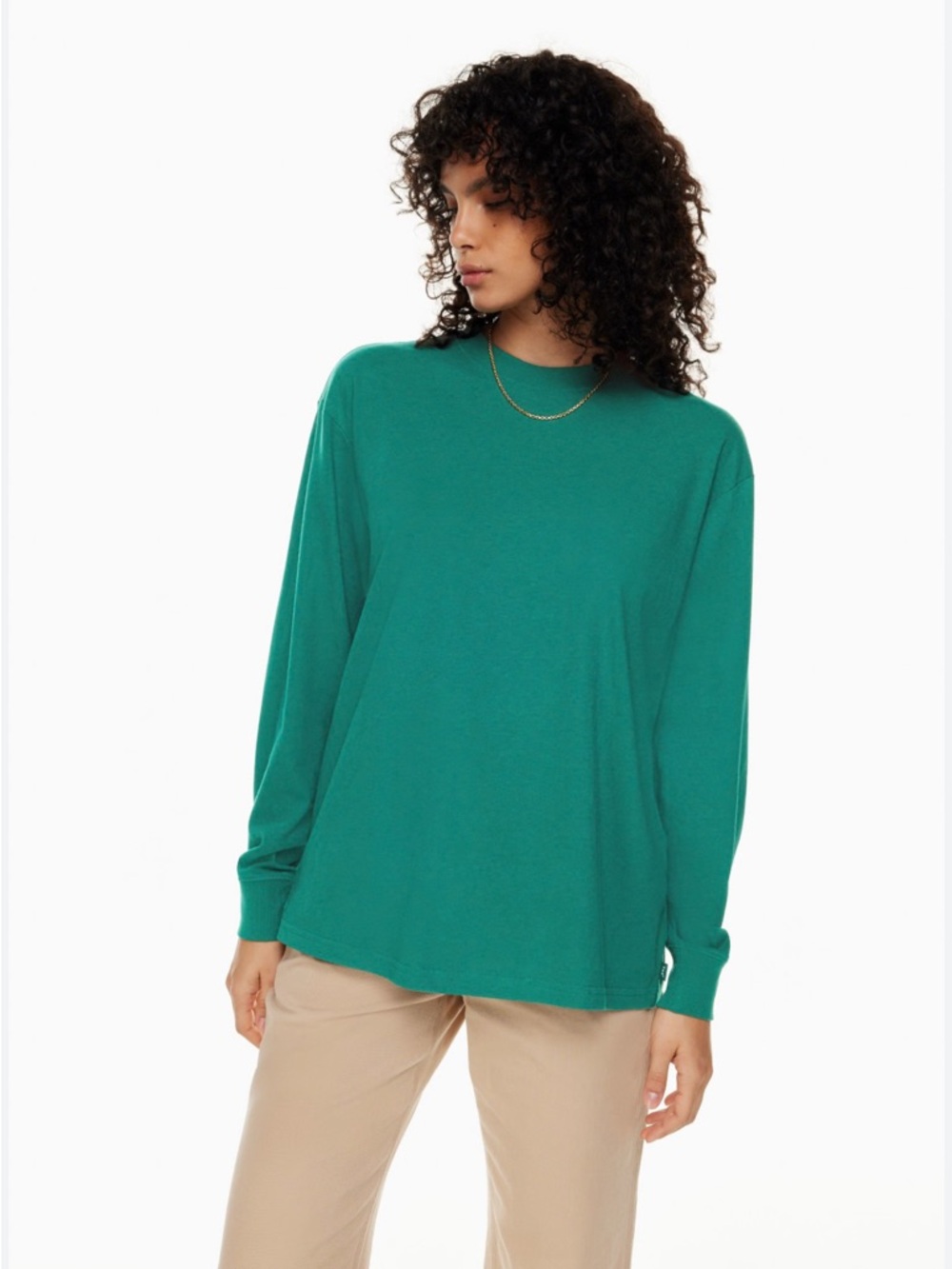 TNA Blake Longsleeve in Blome Green
